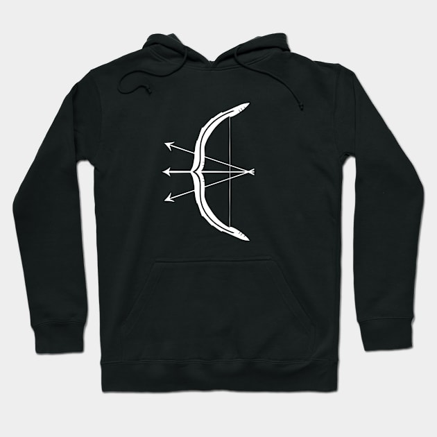 Sagittarius Symbol Hoodie by ZRM 